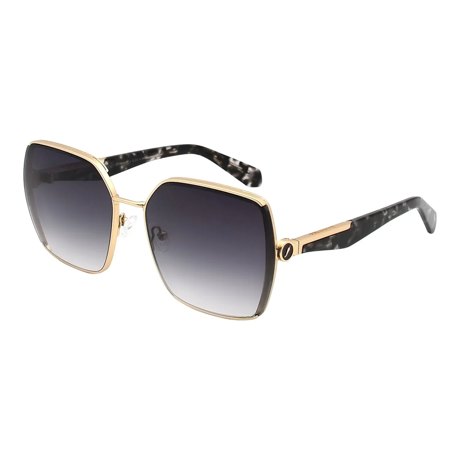 Óculos de Sol Feminino Chilli Beans Premium Quadrado Degrade Dourado — imagem 1