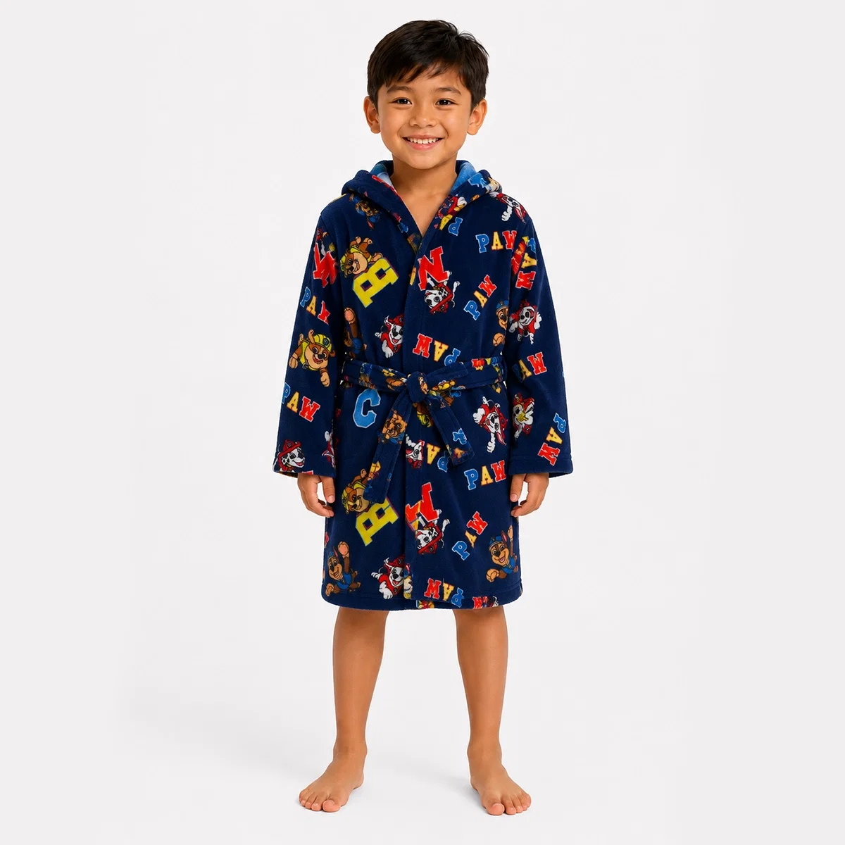 Poncho Com Capuz Praia Kids Patrulha Canina Atoalhado Tip Top