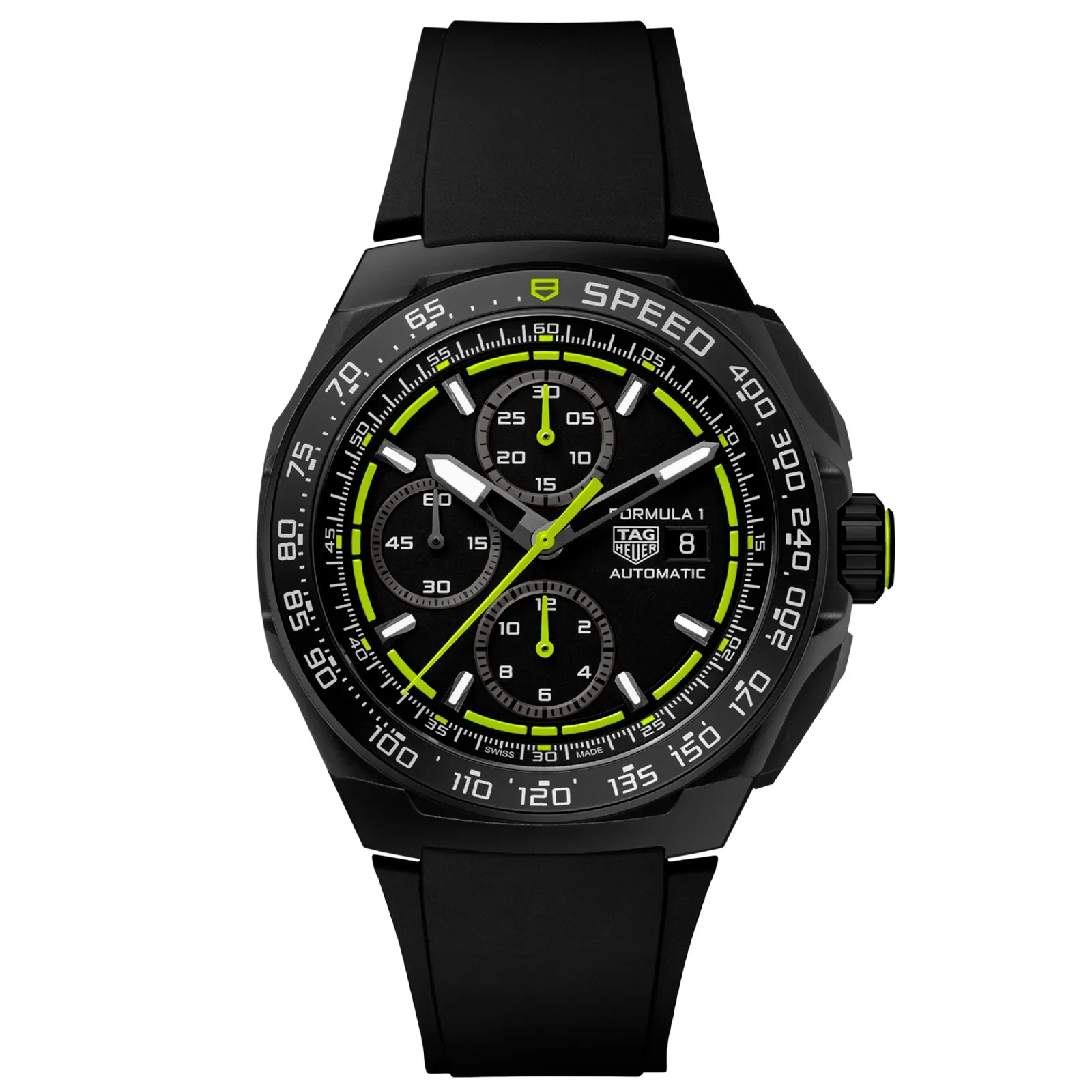Relógio Tag Heuer Formula 1 Automático Masculino em Borracha Preta CBZ2086.FT8098 — imagem 1