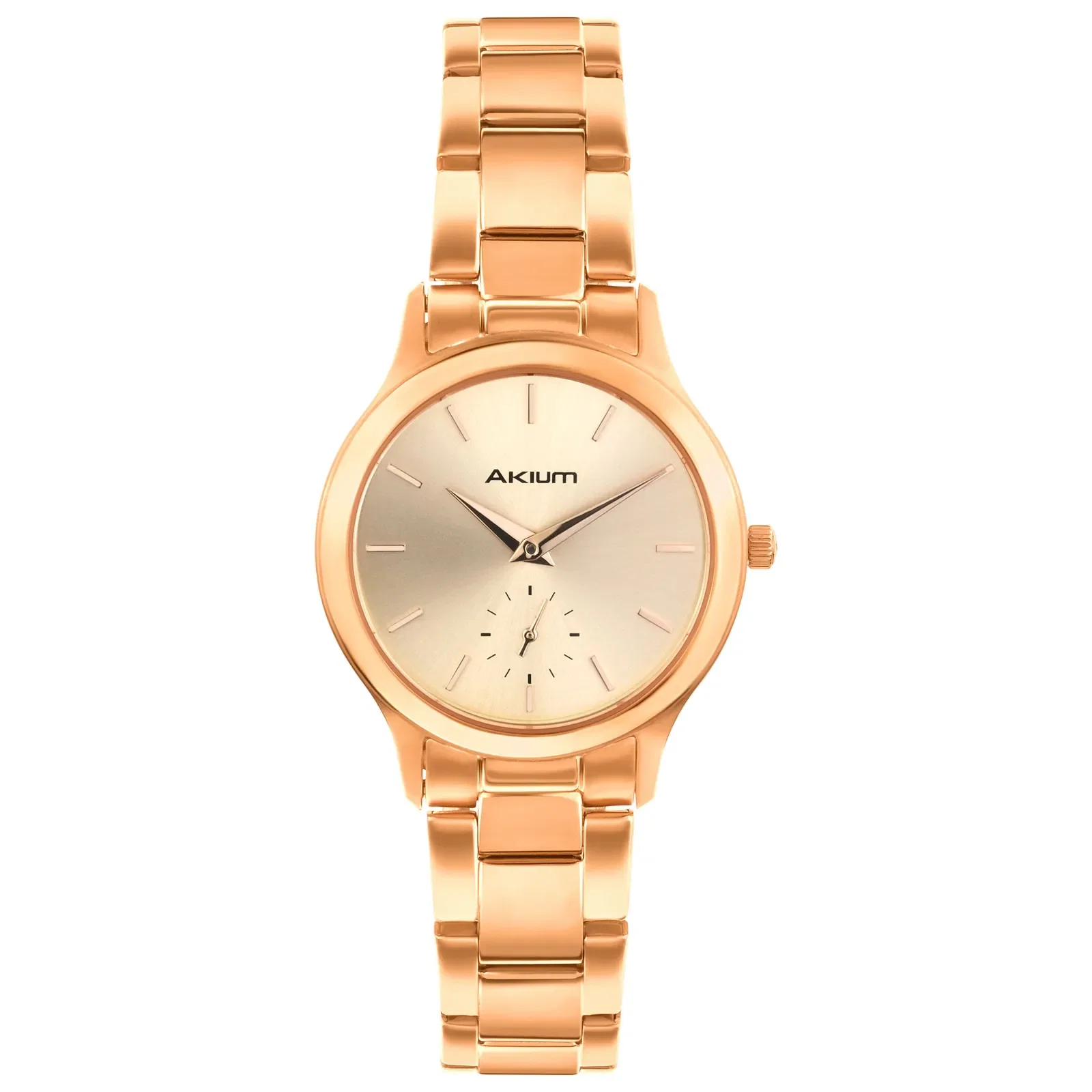 Relógio Akium Classy Feminino Aço Rosé