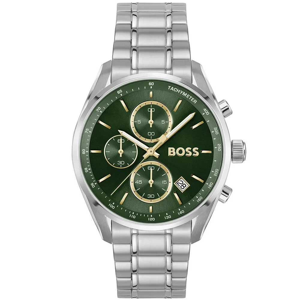 Relógio Hugo Boss Grand Prix 40 Masculino em Aço Prateado 1514265 — imagem 1