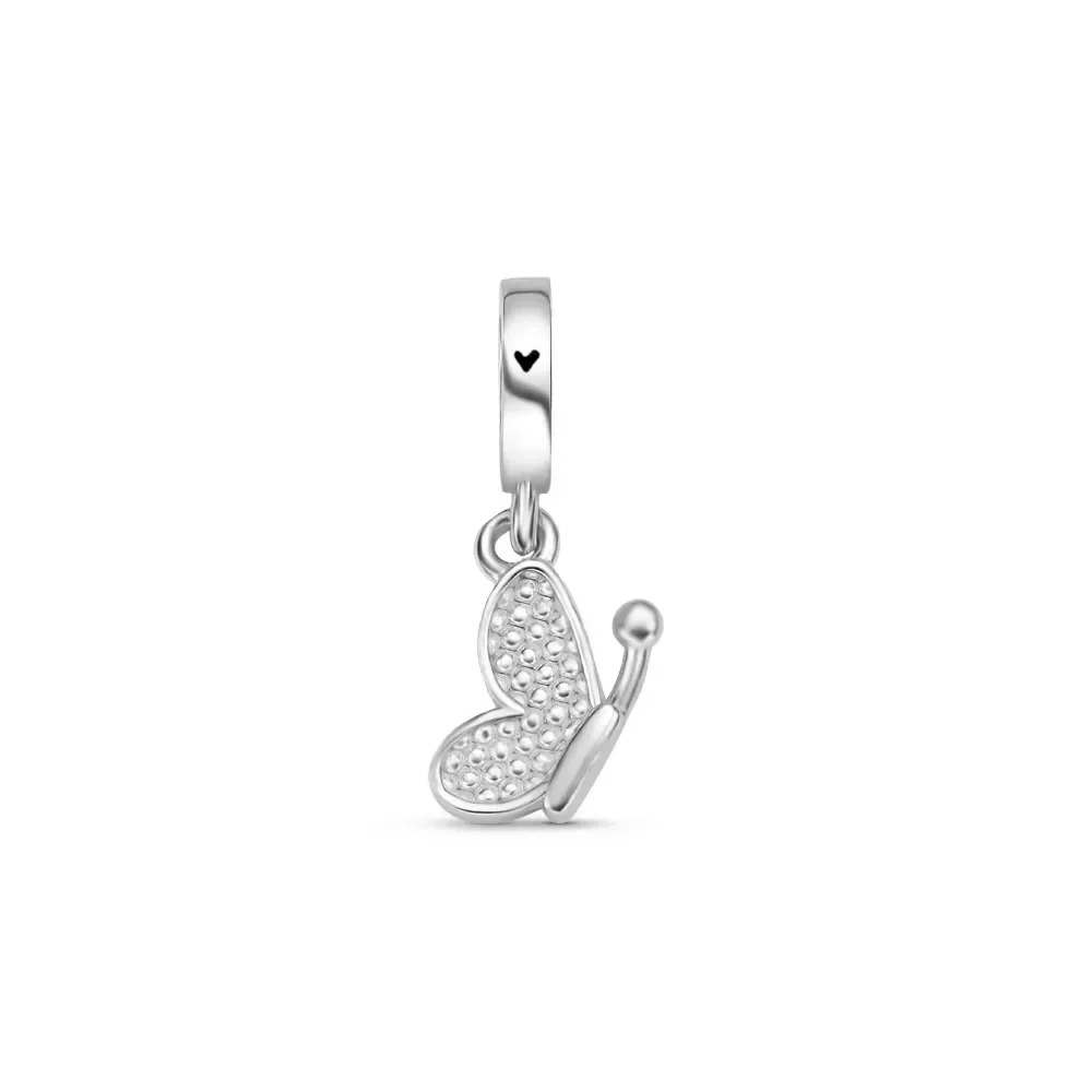 Pingente Life Teen Together Borboleta em Prata 925 com Esmalte — imagem 1