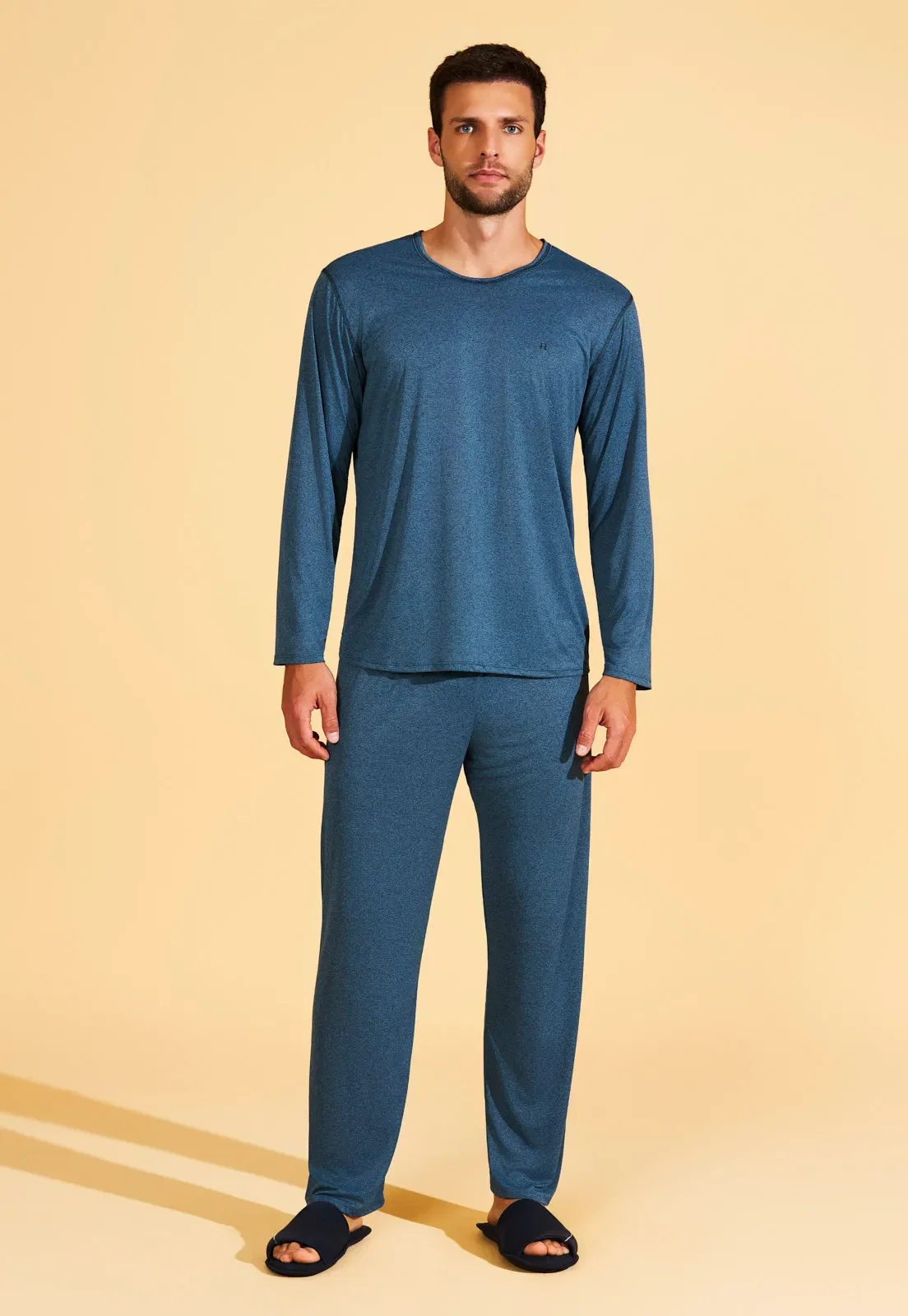 Pijama Longo De Microdry Recco