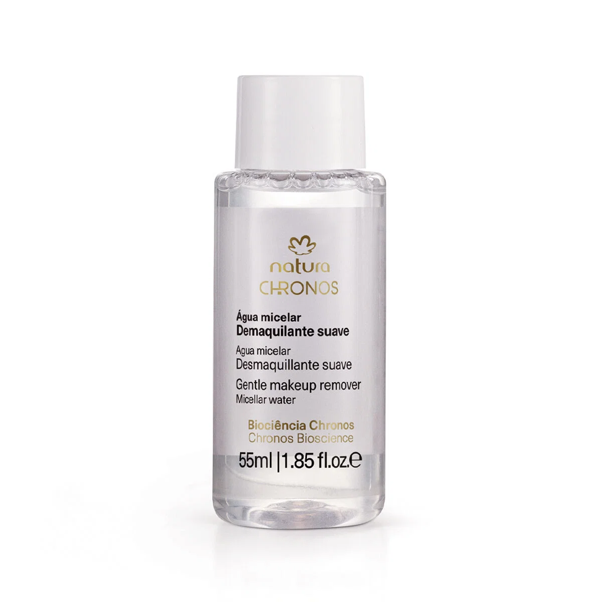 Água Micelar Demaquilante Suave Miniatura Chronos Derma 55 ml