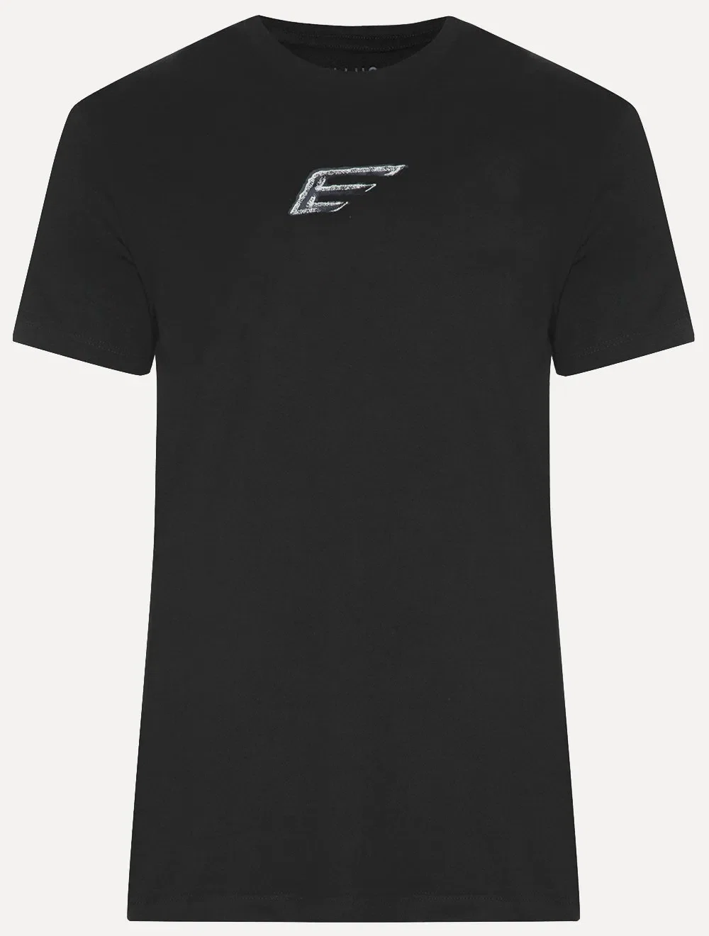 Camiseta Ellus Masculina Cotton Fine Paint Classic Preta