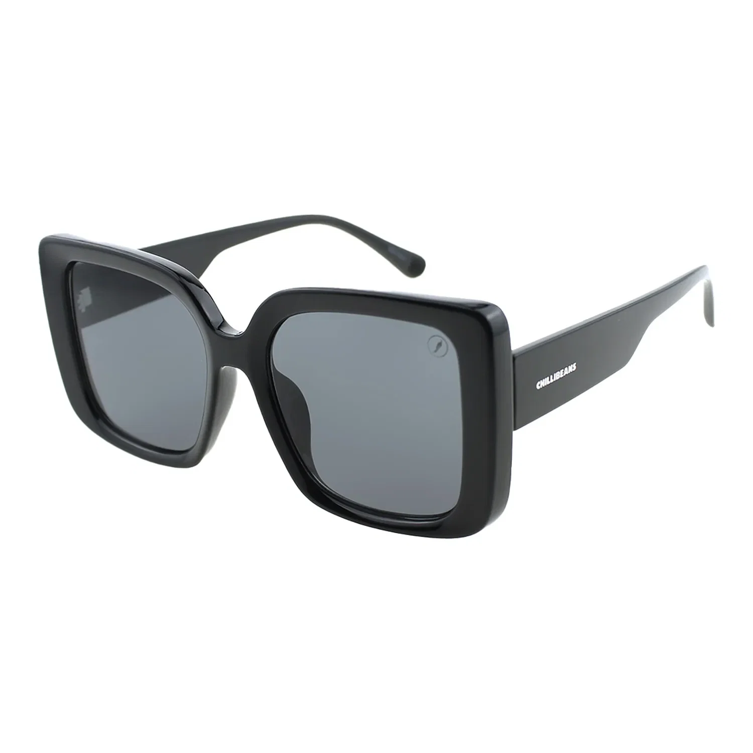 Óculos de Sol Feminino Chilli Beans Quadrado Preto — imagem 1