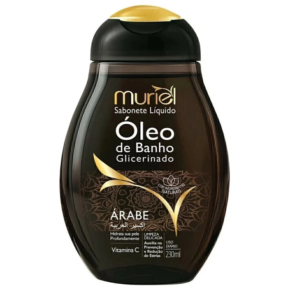 Óleo de Banho Glicerinado Muriel Árabe 230ml