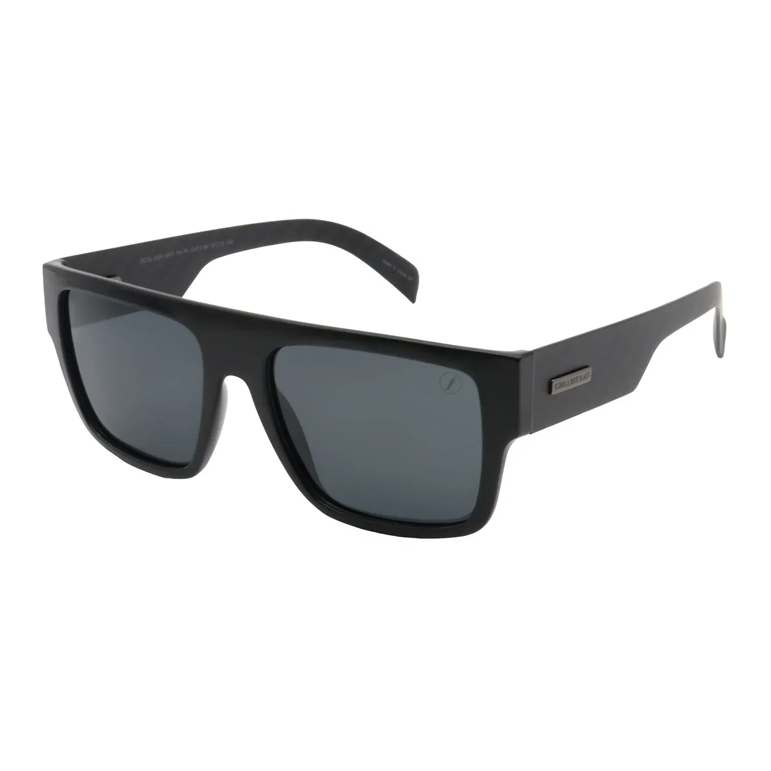 Óculos de Sol Masculino Chilli Beans Quadrado Polarizado Cinza — imagem 1