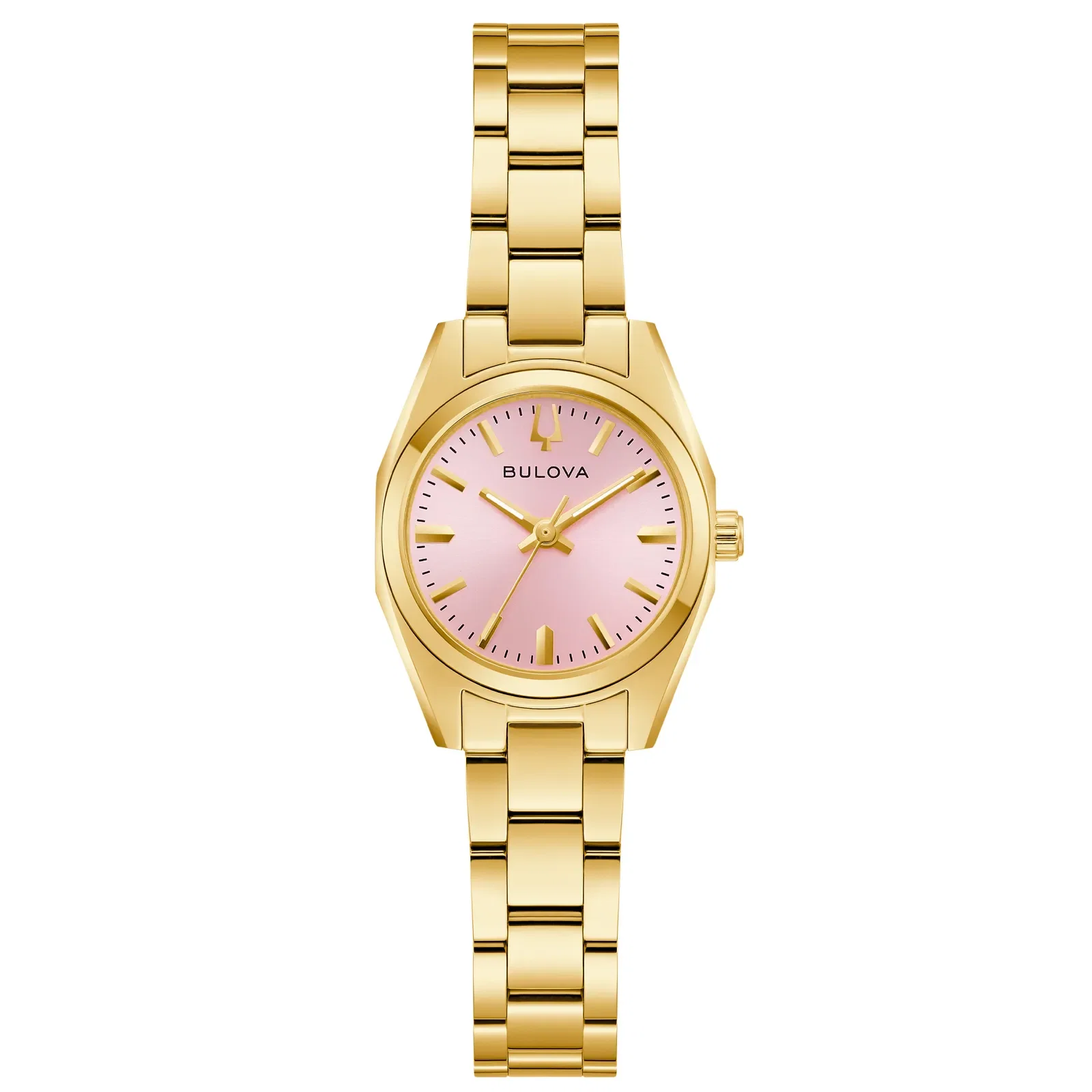 Relógio Bulova Surveyor Feminino em Aço Dourado 97L187N