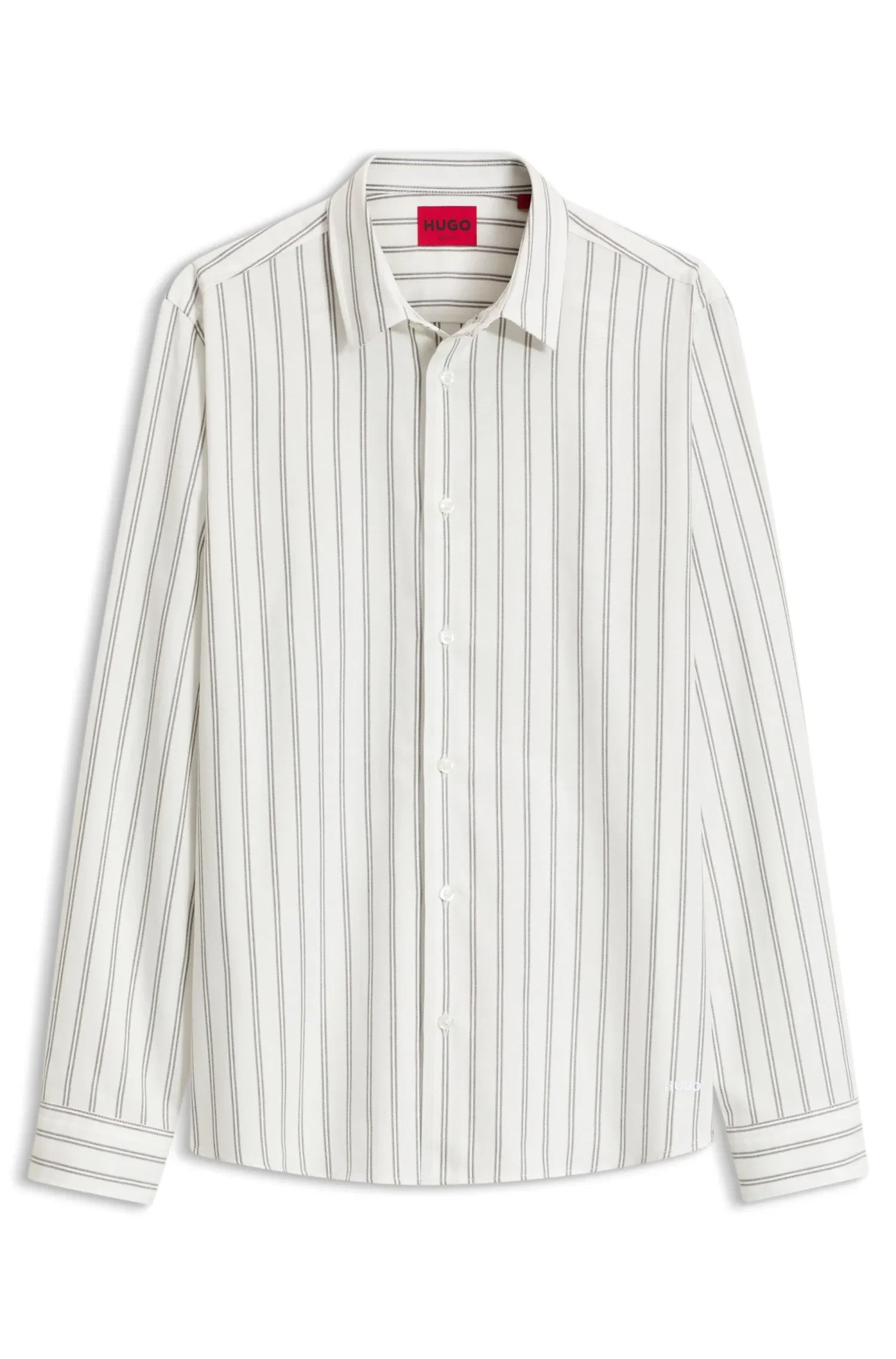 Camisa Relaxed Fit Em Algodão