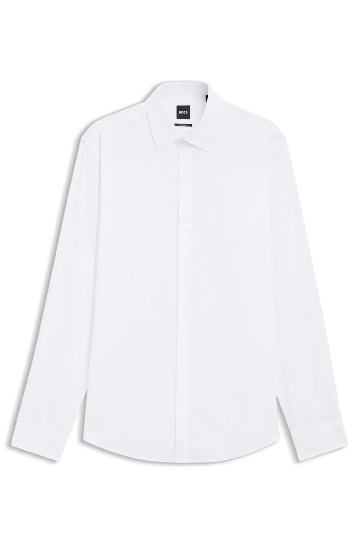 Camisa Regular Fit Em Algodão Italiano — imagem 1