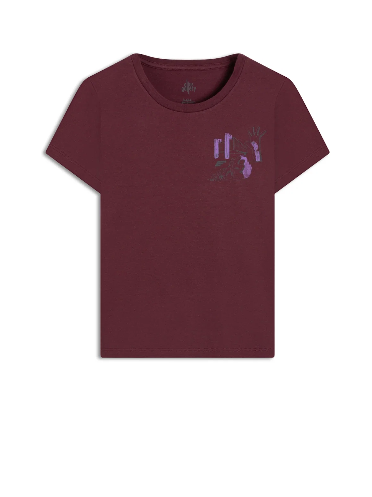 Blusa Co Ellus Sp Highlights Roxo