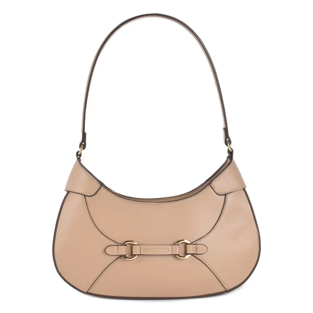 Bolsa Baguete Bridão Bege