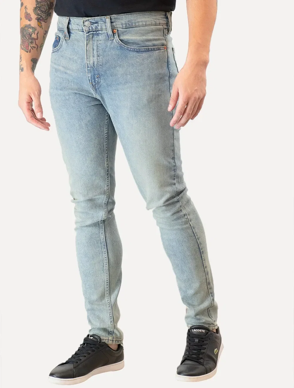 Calça Levis Jeans Masculina 512 Slim Taper Dirty Médio
