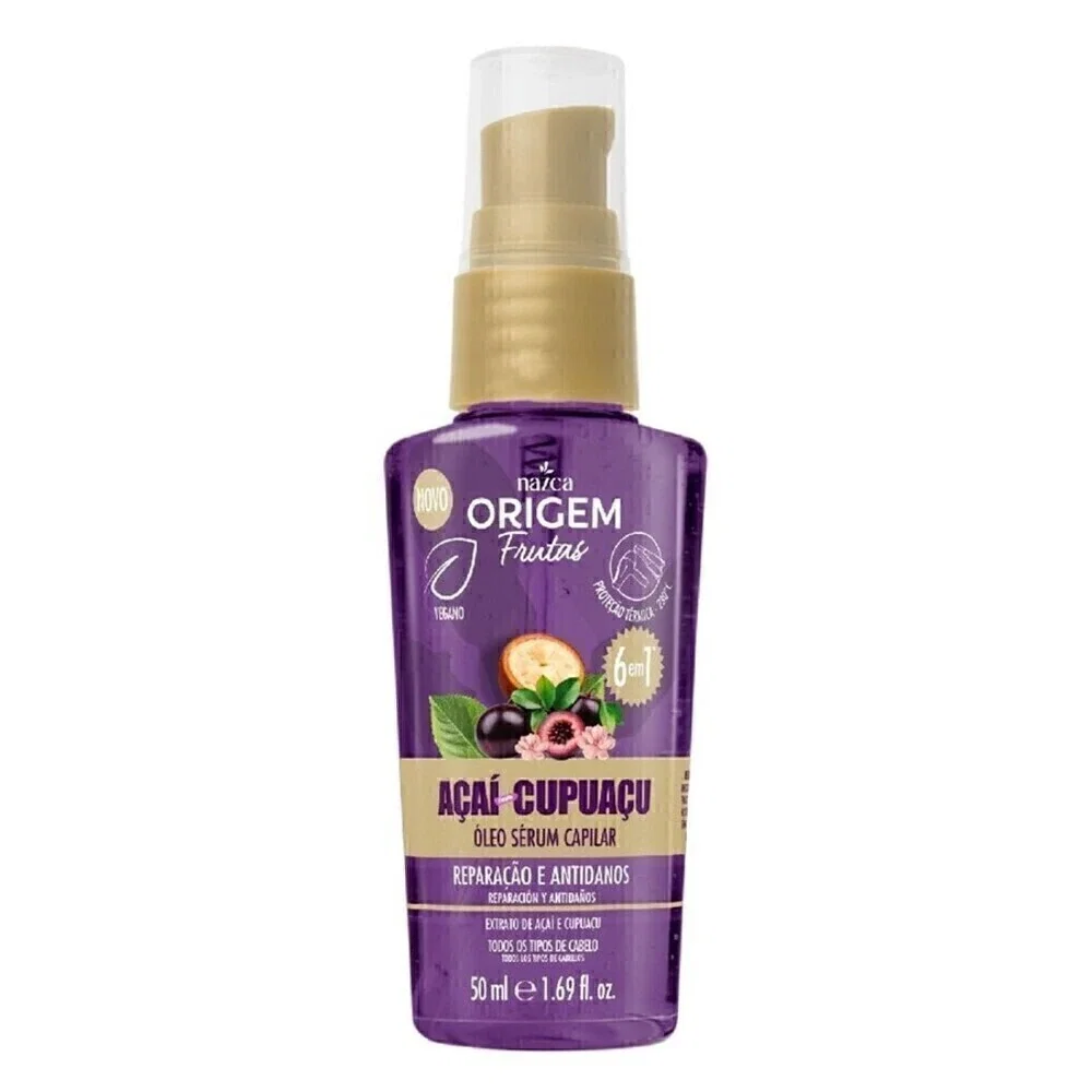 Óleo Capilar Origem Frutas Açaí com Cupuaçu 50ml