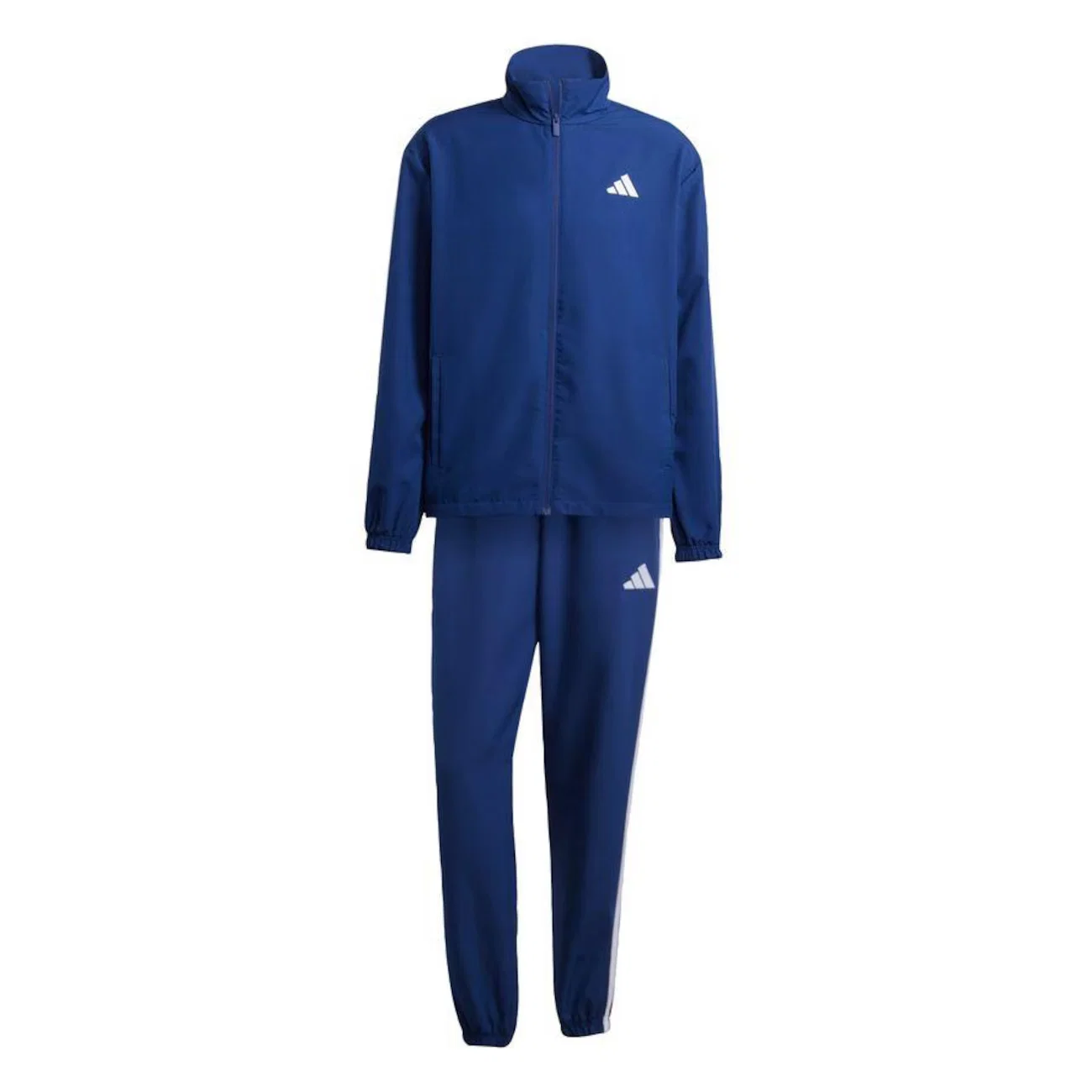 Agasalho Adidas Malha Sportswear Basic Três Listras - Masculino