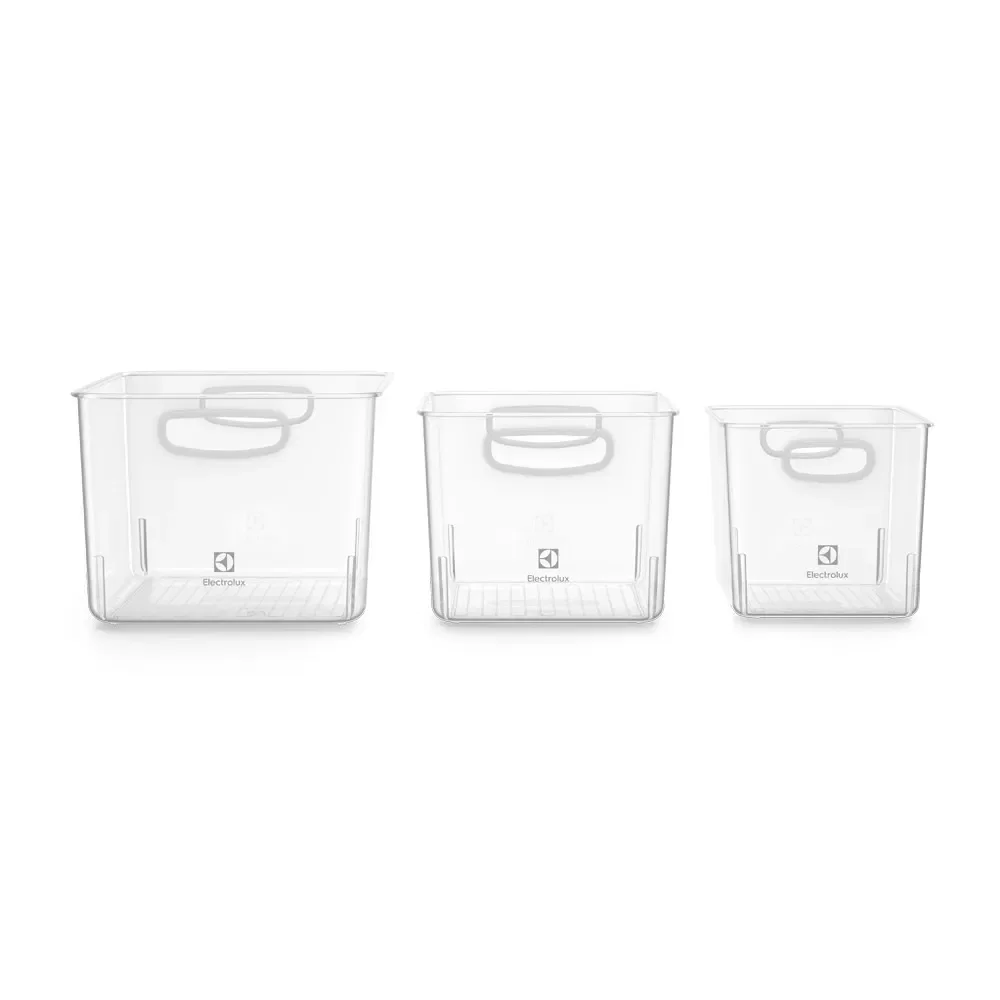 Kit Caixas Organizadoras Electrolux Experience 14,4 Litros Modular — imagem 1