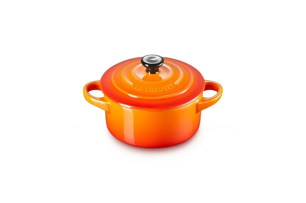 Mini Cocotte em Cerâmica 10cm Le Creuset Laranja