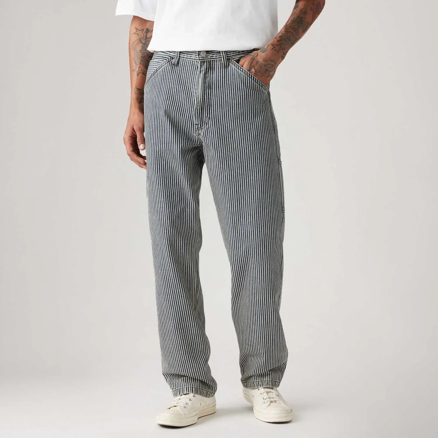 Calça Jeans Levi's® 568® Loose Straight Listrada — imagem 1