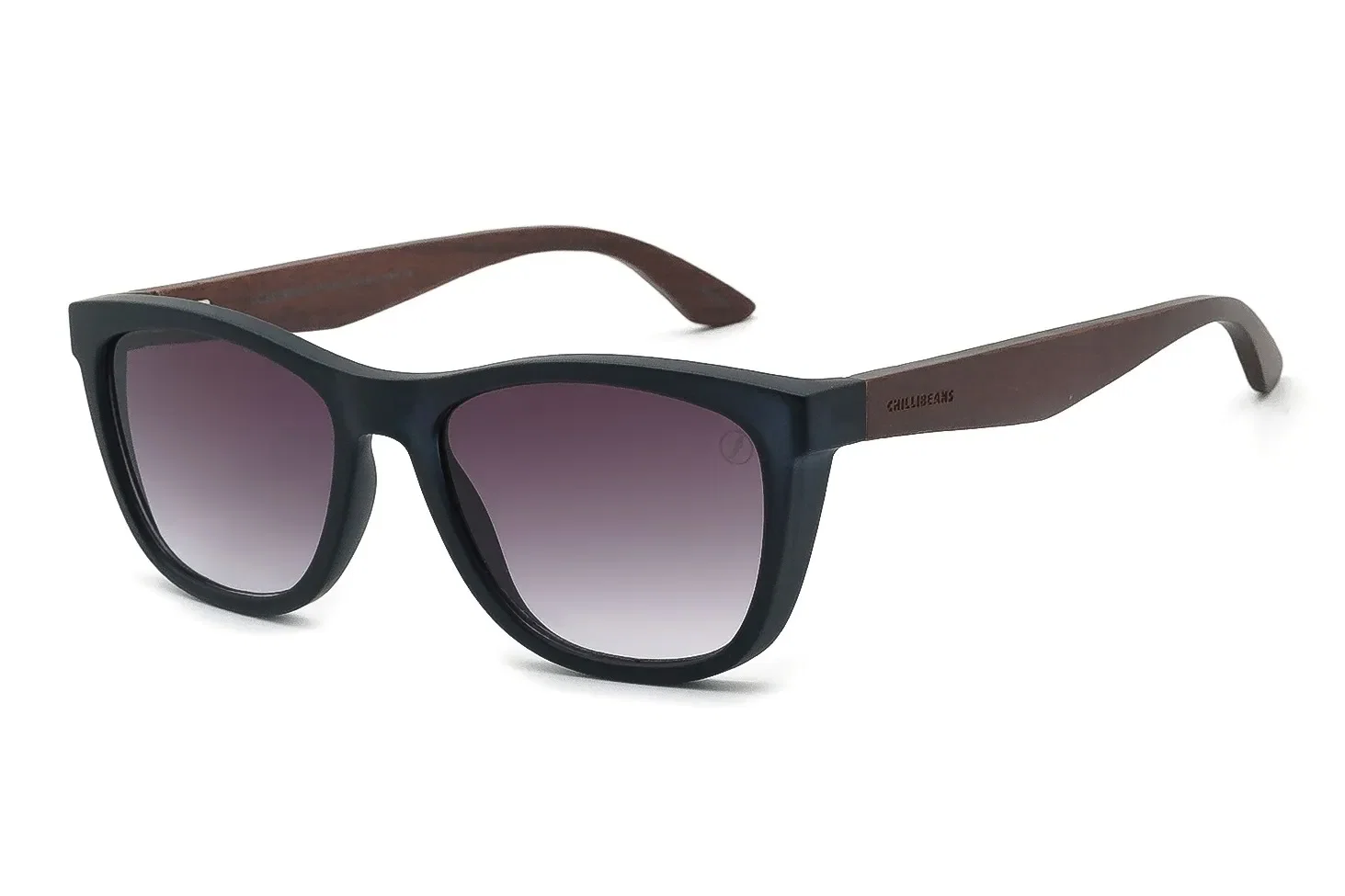 Óculos de Sol Masculino Chilli Beans New Sport Quadrado Degradê Preto