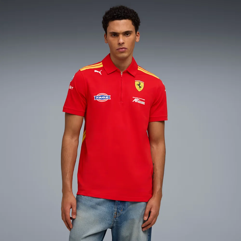 Camisa Polo Ferrari Hypercar Replica 2026