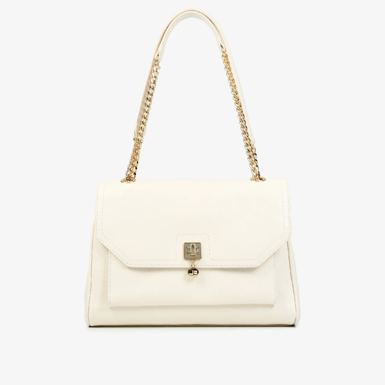 Bolsa Transversal Off White Cordilheira Couro