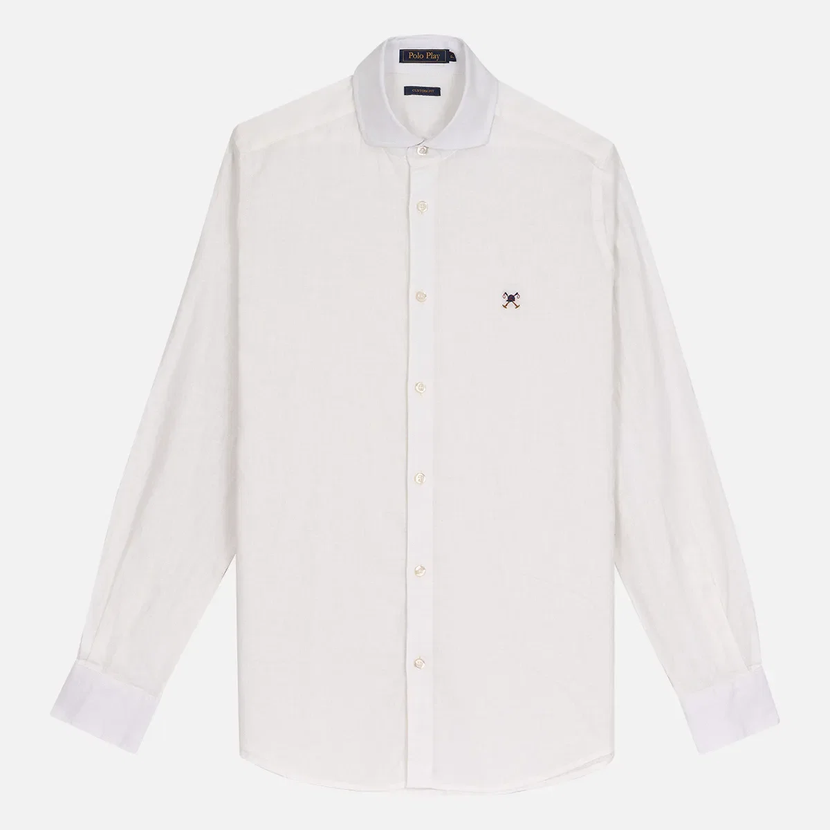 Camisa Look Linen Gola Italiana Manga Longa