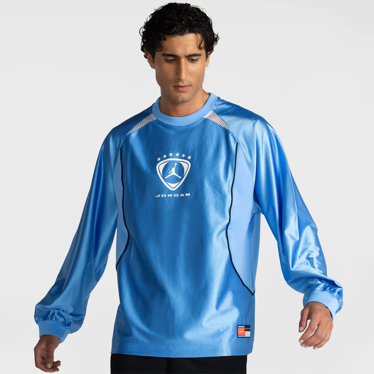 Camiseta de Goleiro Jordan Manga Longa Brooklyn FC Nika Masculina
