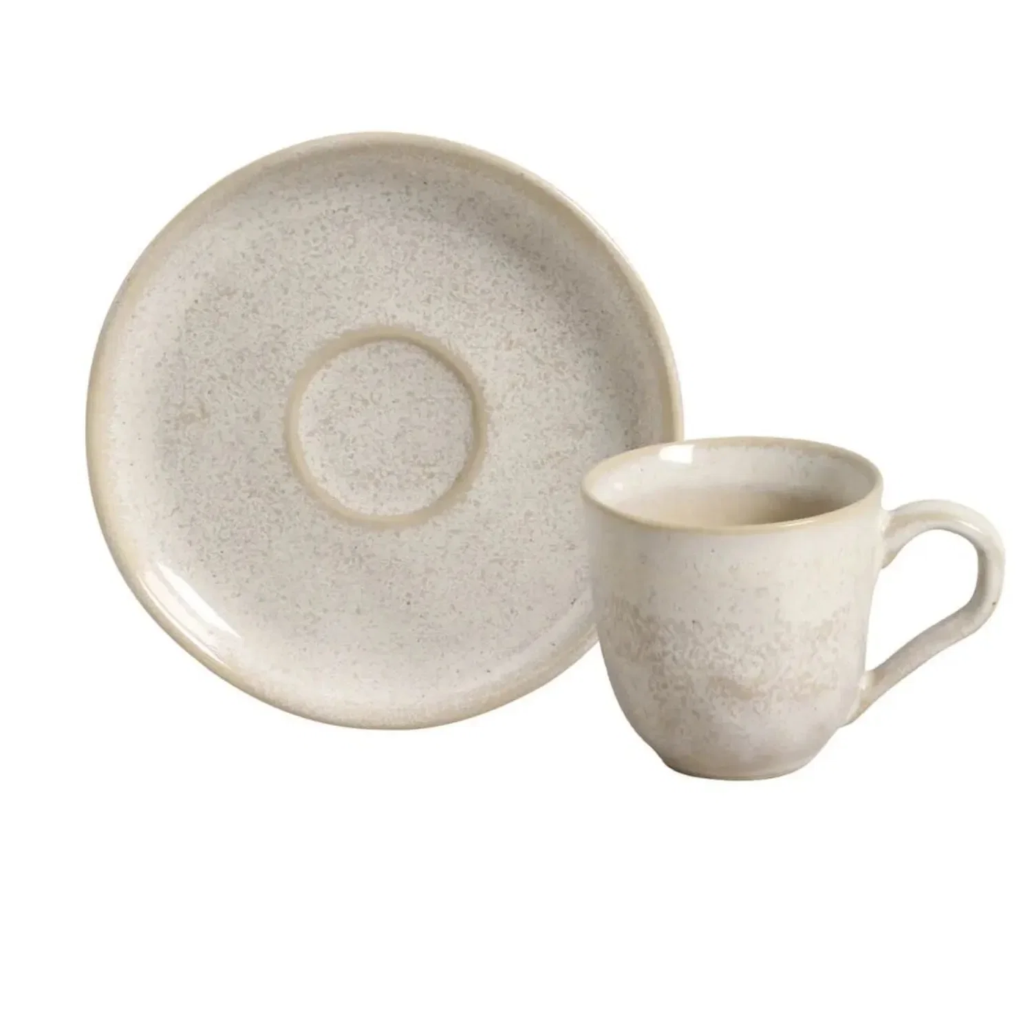 Xícara de Chá Bio Latte em Stoneware 170ML Porto Brasil