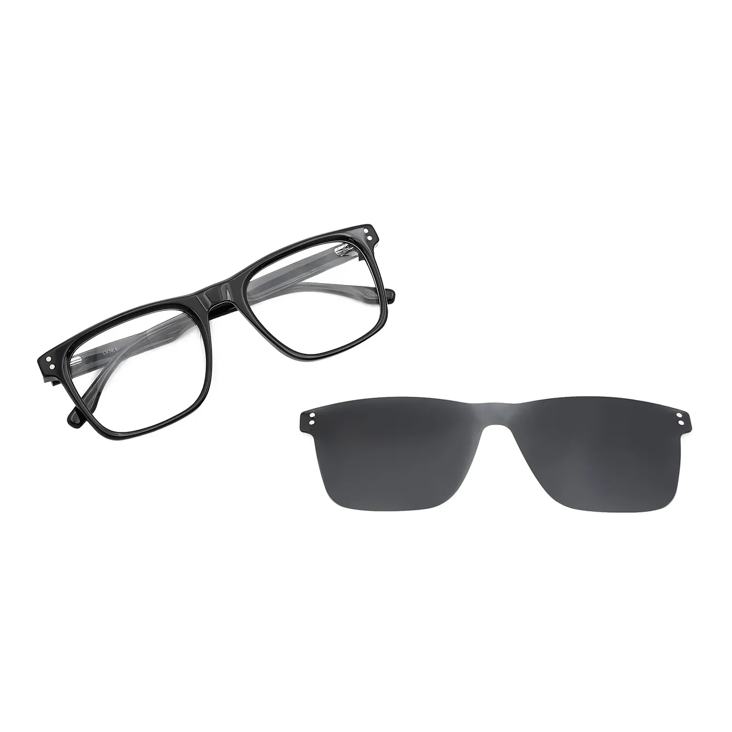 Armação Para Óculos de Grau Masculino Chilli Beans Multi Polarizado Preto