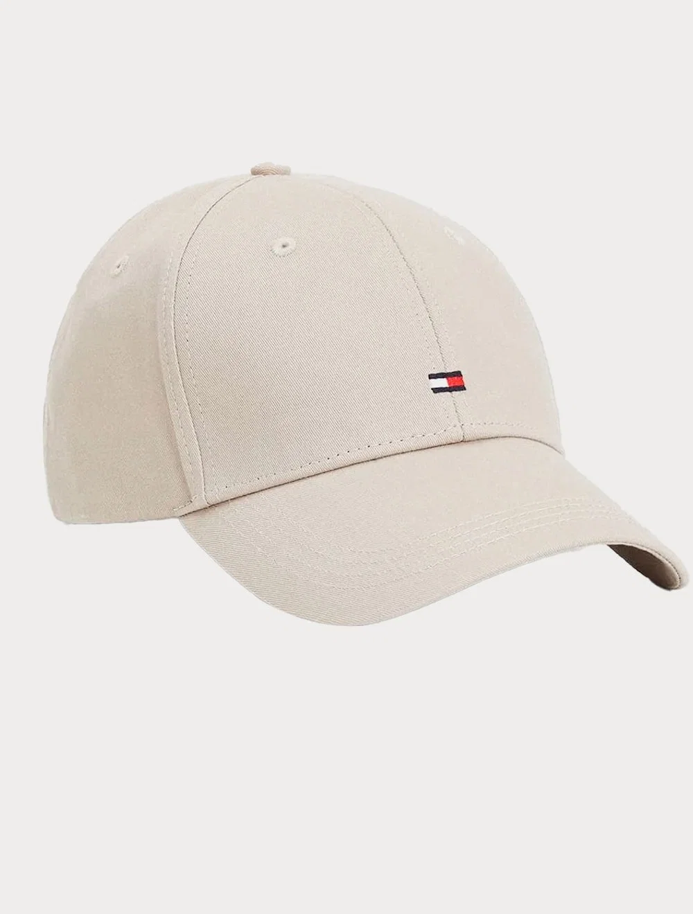 Boné Tommy Hilfiger Masculino Oxford 6 Panel Flag Areia