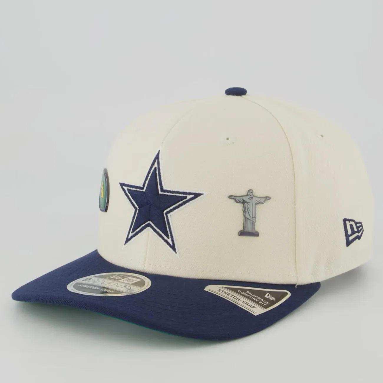 Boné Unissex New Era Dallas Cowboys 970 NFL Brasil Game 2026 Aba Curva