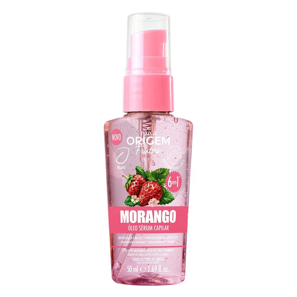 Óleo Capilar Nazca Origem Frutas Morango 50ml
