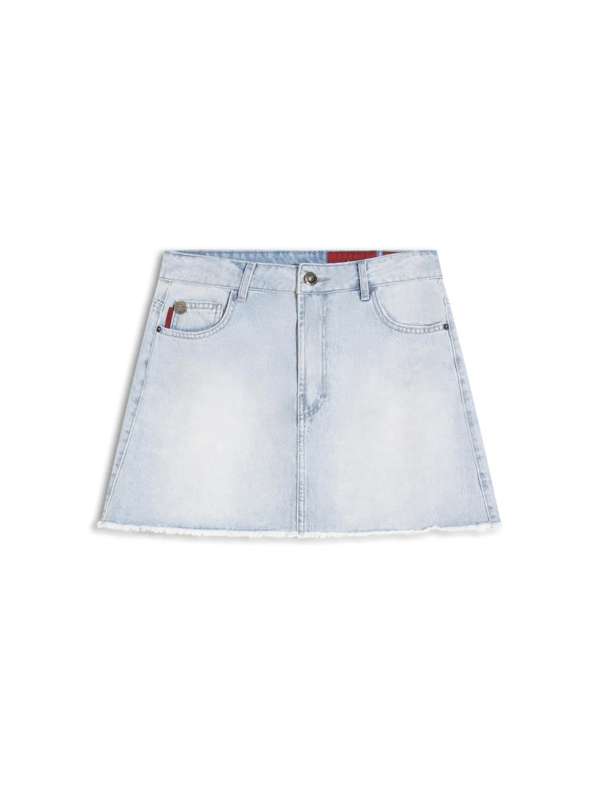 Saia Vintage Denim Emma Lav.Claro C/ Used — imagem 1