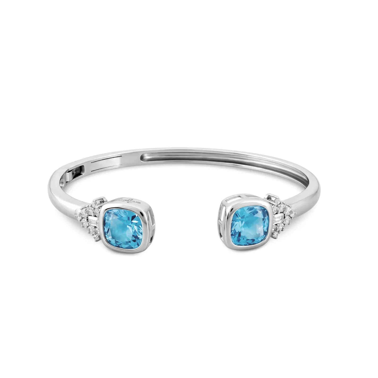 Pulseira Life Constelação em Prata 925 com Zircônia Azul e Incolor — imagem 1