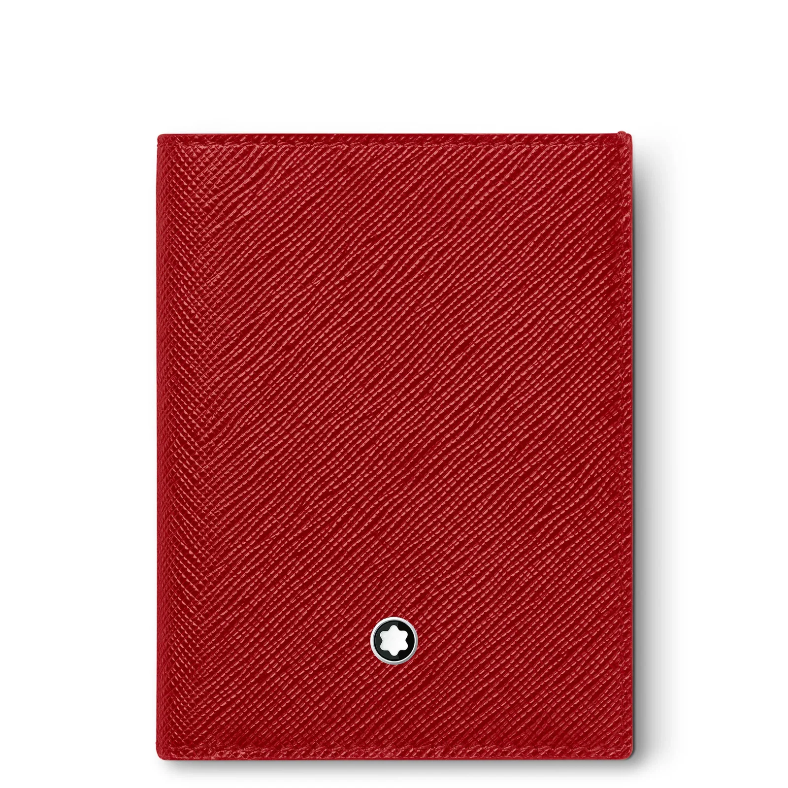 Mini Carteira Montblanc Sartorial Couro Vermelho - 130830