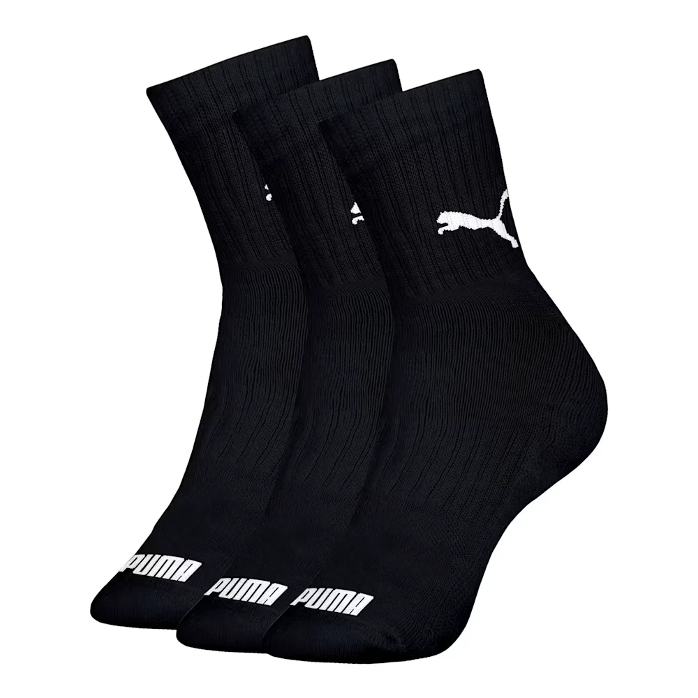 Meia Cano Médio Masculina (3 Pares)