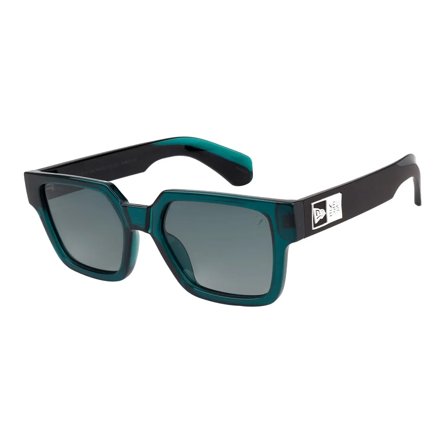 Óculos de Sol Feminino New Era Quadrado Polarizado Degradê Verde — imagem 1