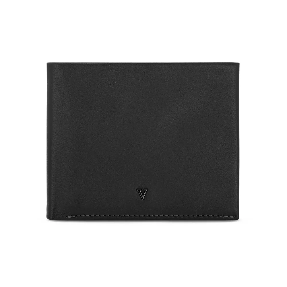 Carteira Masculina Couro Preto — imagem 1
