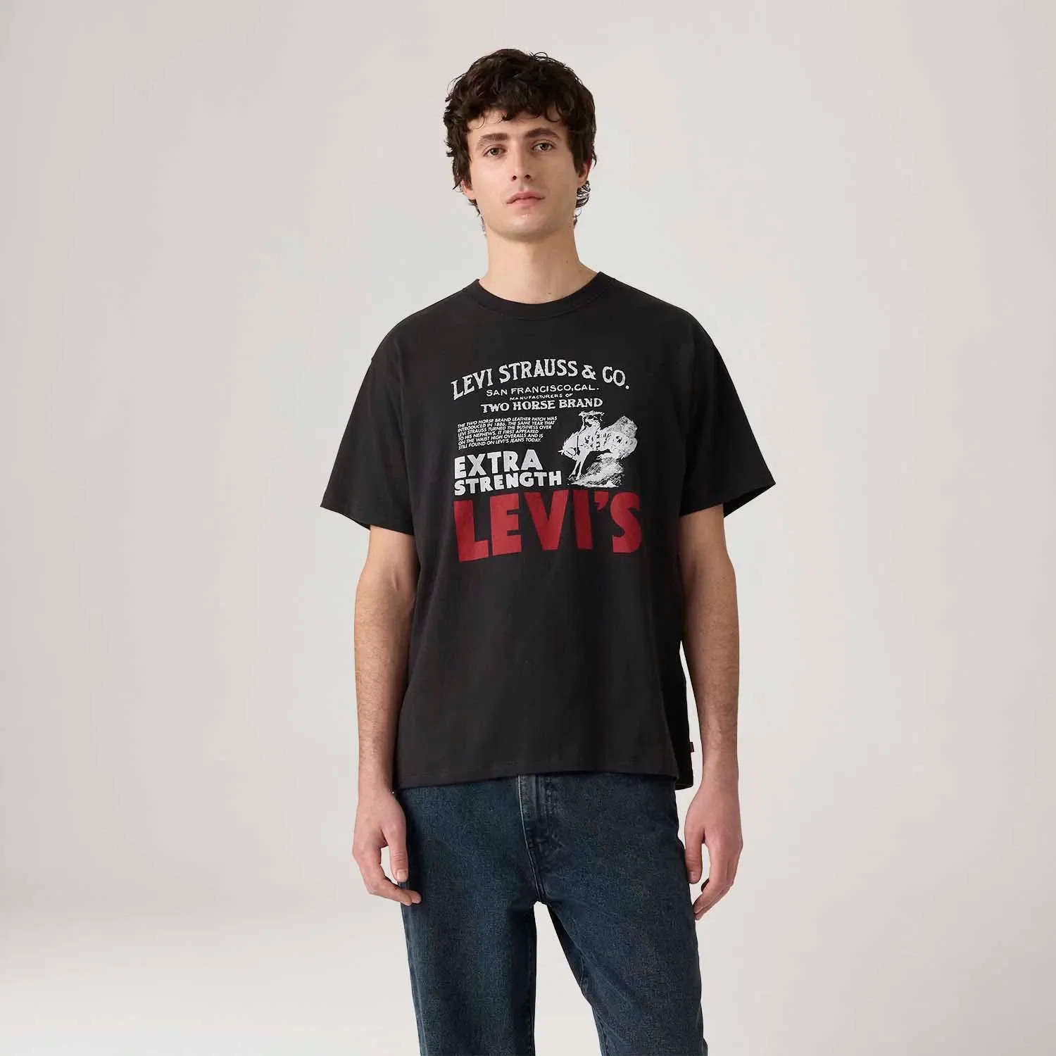 Camiseta Levi's® Vintage Graphic Preta — imagem 1