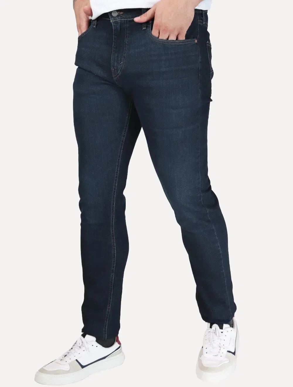 Calça Levis Jeans Masculina 512 Slim Taper Azul Escuro