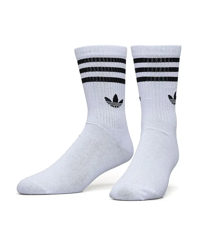 Meia Adidas 3S Crew 3 Pares Unissex