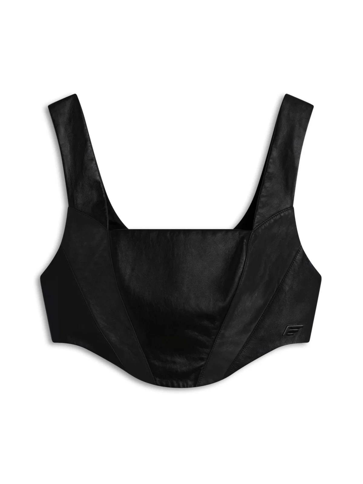 Blusa Top Motorcycle Leather Preto
