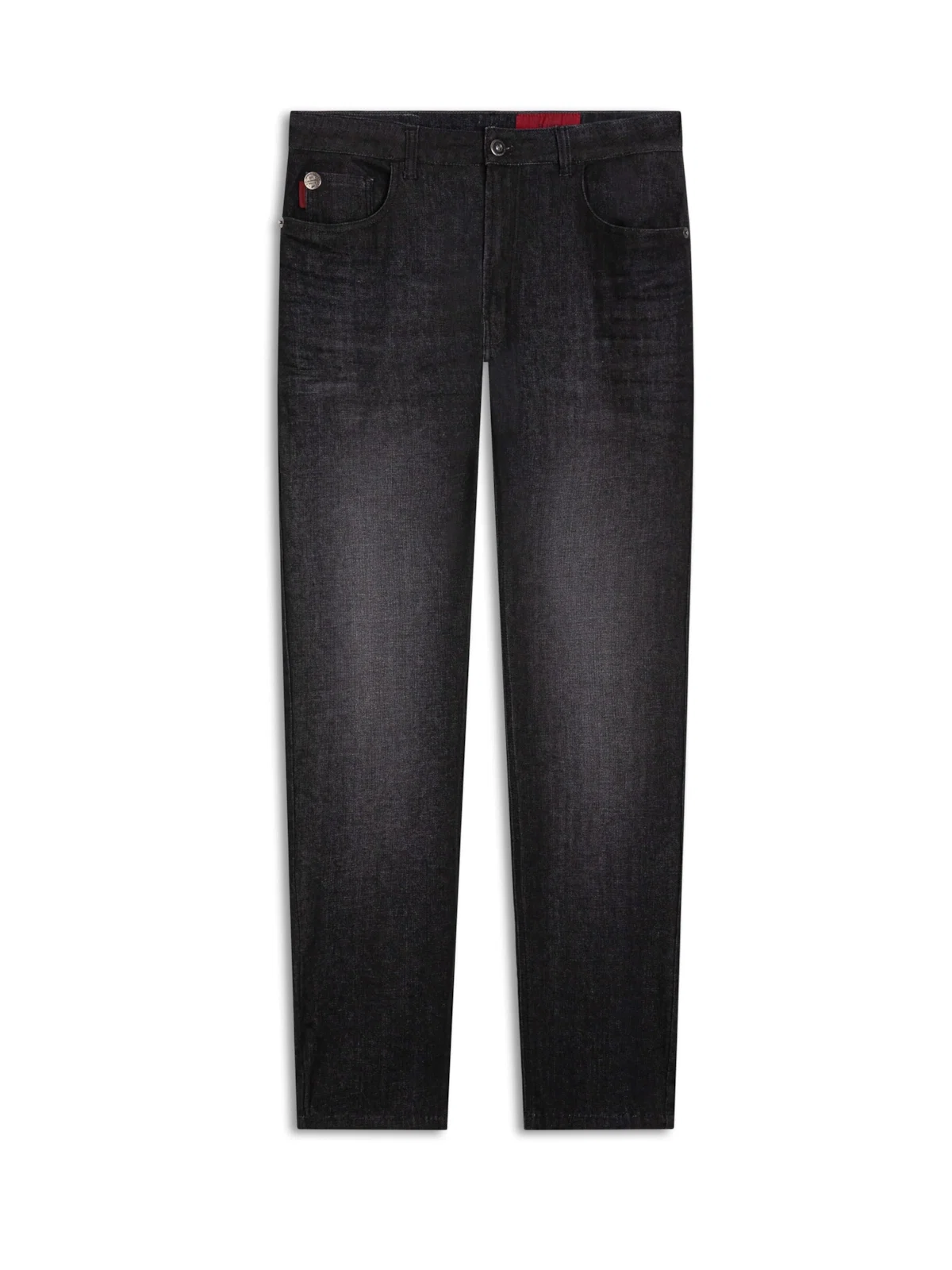 Calça Ocean Elastic Slim 1841 Lav.Black C/Pigment — imagem 1