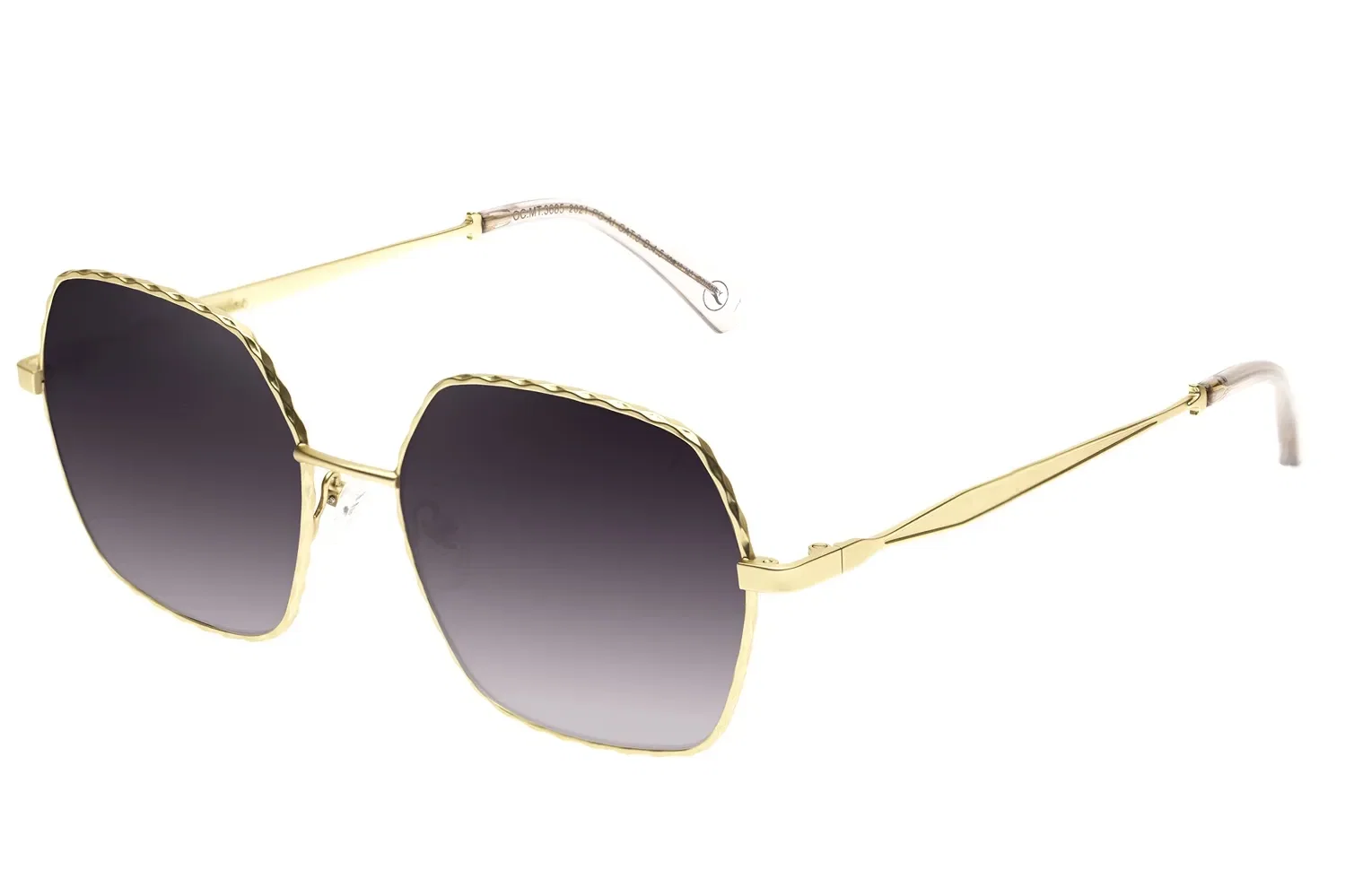 Óculos de Sol Feminino Disney 100 Jasmine Banhado A Ouro Dourado — imagem 1