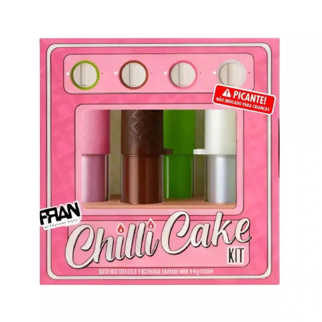 Kit Gloss Labial Franciny Ehlke Chilli Cake