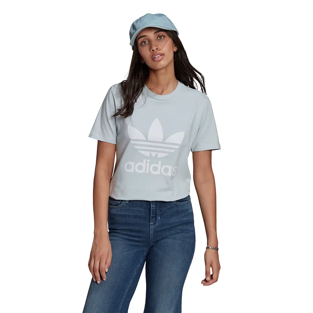 Camiseta Adidas Trefoil Feminina — imagem 1