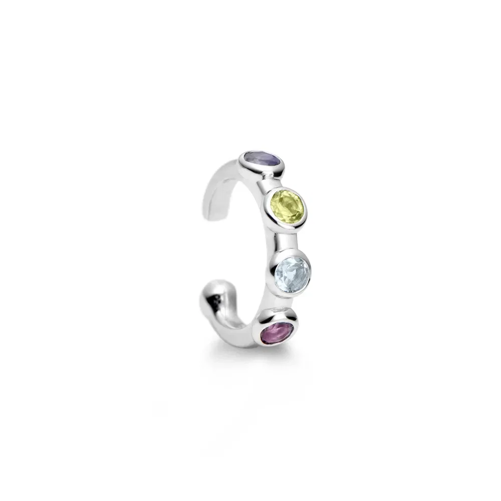 Piercing Life Dream Iolita Ametista Topázio e Peridoto — imagem 1