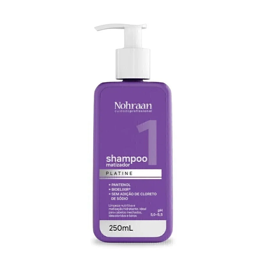 Shampoo Matizador Nohraan Platine 250ml