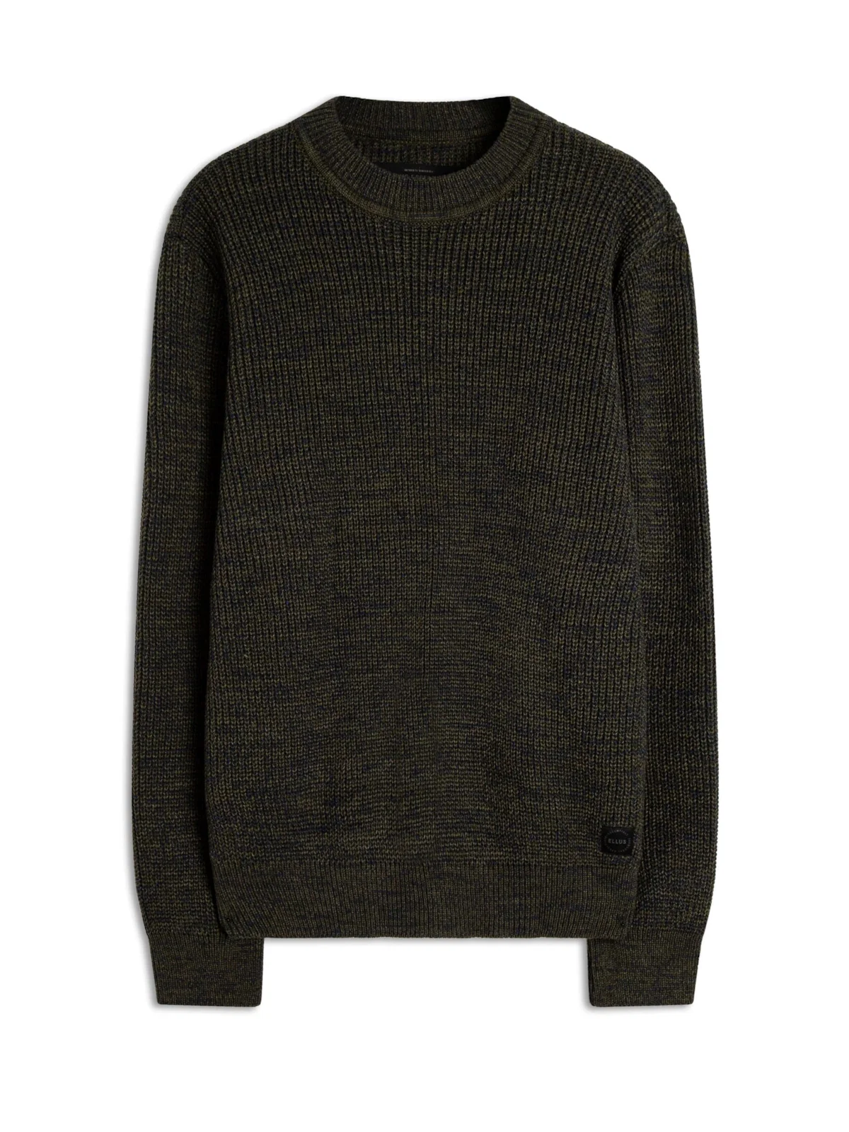 Tricot Ellus Like Two Tone Blend Verde Militar — imagem 1